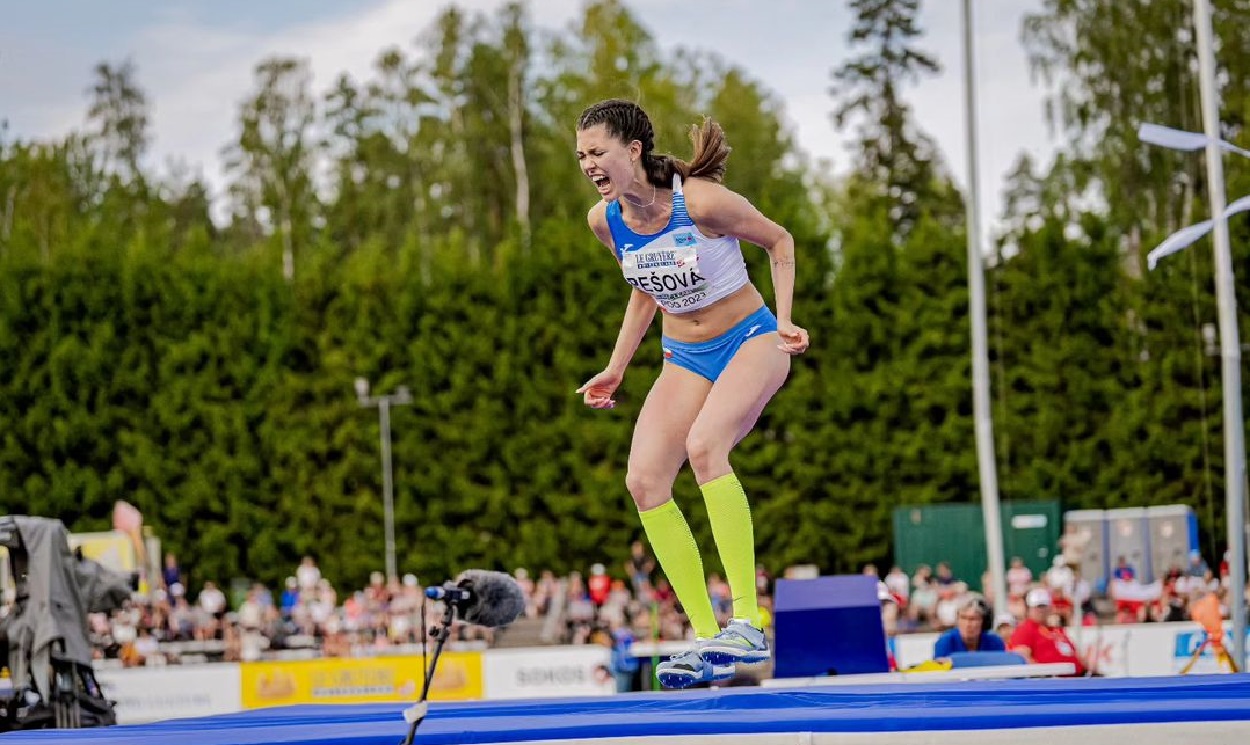 Denisa Pesova high jump