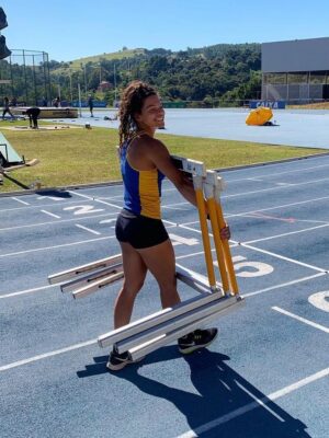 Isabel de Quadros hot athletics