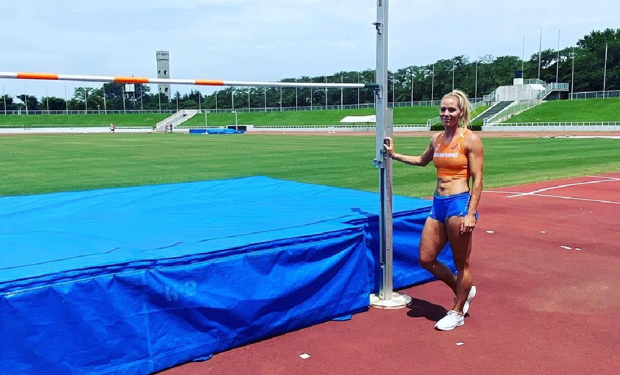Nadine Broersen high jump